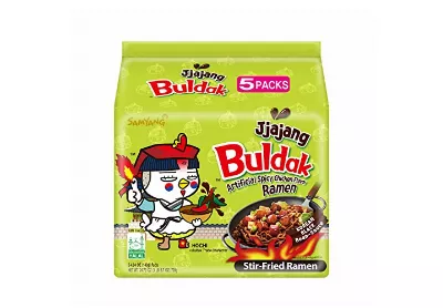 Image: Samyang Jjajang Buldak Stir-Fried Ramen Spicy Chicken Flavor 5-Pack