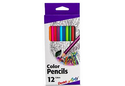 Image: Pentel Arts Pre-Sharpened Color Pencils 12-count