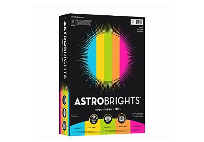 Image: Astrobrights 8.5x11 Bright 5-Color Paper 500-sheet