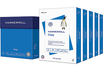 Image: Hammermill 8.5x11 Copy Paper 2500-sheet