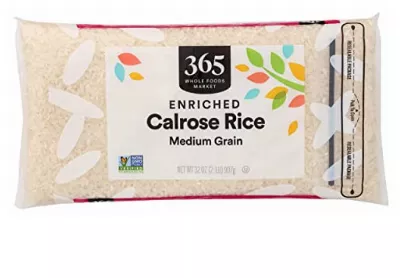 Image: 365 Enriched Calrose Rice Medium Grain 2 Lbs (by Whole Foods Market)