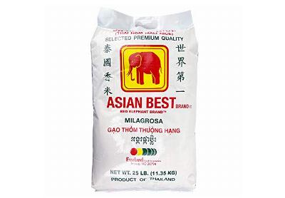 Image: Asian Best Jasmine Rice 25 Lbs (by Eastland Food)