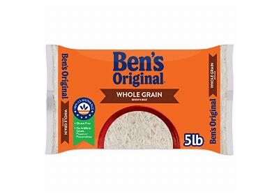 Image: Ben's Original Whole Grain Brown Rice 5 Lb (by Uncle Ben's)