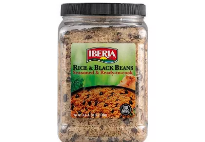 Image: Iberia Seasoned Rice & Black Beans 3.4 Lbs
