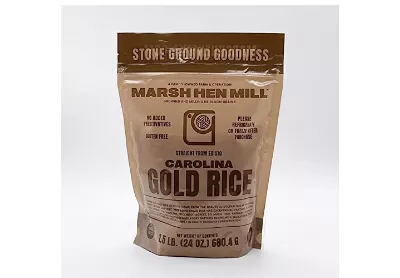 Image: Marsh Hen Mill Carolina Long Grain Gold Rice 1.5 Lbs