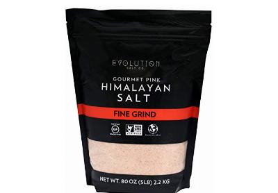 Image: Evolution Gourmet Pink Himalayan Salt Fine Grind 5 Lb
