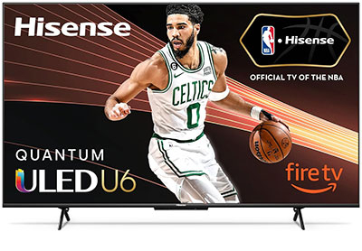Image: Hisense 58-inch U6 Series ULED 4K UHD Smart Fire TV