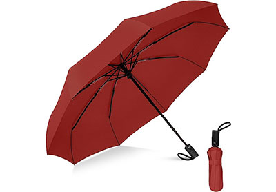 Image: Rain-Mate 42-inch Auto-Open Compact Travel Umbrella