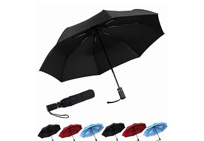 Image: SY COMPACT Strong Windproof Automatic Travel Umbrella