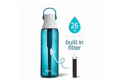 Image: Brita 26 Ounce Premium Filtering Water Bottle (by Brita)