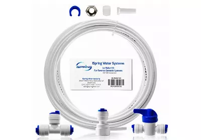 Image: iSpring ICEK Fridge Water Line Connection and Ice Maker Installation Kit For Reverse Osmosis Systems (by iSpring)