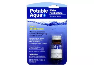 Image: Potable Aqua Water Purification Germicidal Tablets (by Potable Aqua)