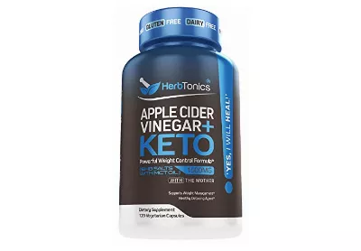 Image: Herbtonics Apple Cider Vinegar with Keto Diet Capsules (by Herbtonics)