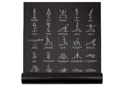 Image: NewMe Fitness Instructional Yoga Mat (by Newme Fitness)