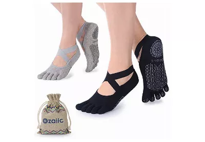 Image: Ozaiic Women Five Toe Yoga Socks (by Ozaiic)